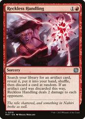 Manuseio Descuidado / Reckless Handling - Magic: The Gathering - MoxLand