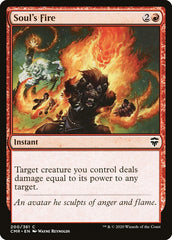 Fogo da Alma / Soul's Fire - Magic: The Gathering - MoxLand