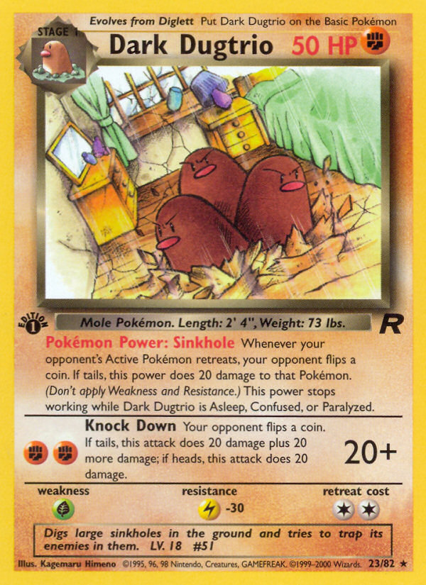 Dark Dugtrio - MoxLand - MoxLand