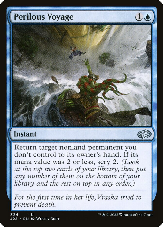 Viagem Perigosa / Perilous Voyage - Magic: The Gathering - MoxLand