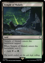 Templo da Enfermidade / Temple of Malady - Magic: The Gathering - MoxLand