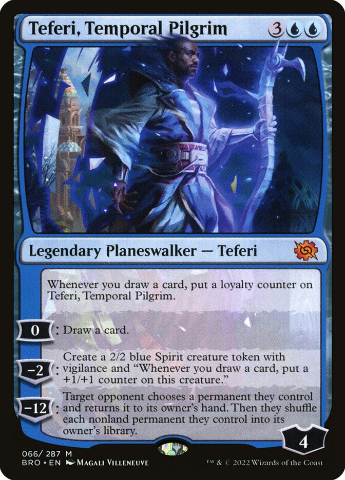 Teferi, Peregrino Temporal / Teferi, Temporal Pilgrim - Magic: The Gathering - MoxLand