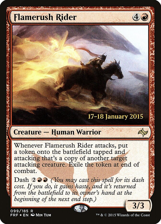 Saqueador Flamígero / Flamerush Rider - Magic: The Gathering - MoxLand