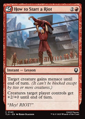 Como Começar um Tumulto / How to Start a Riot - Magic: The Gathering - MoxLand
