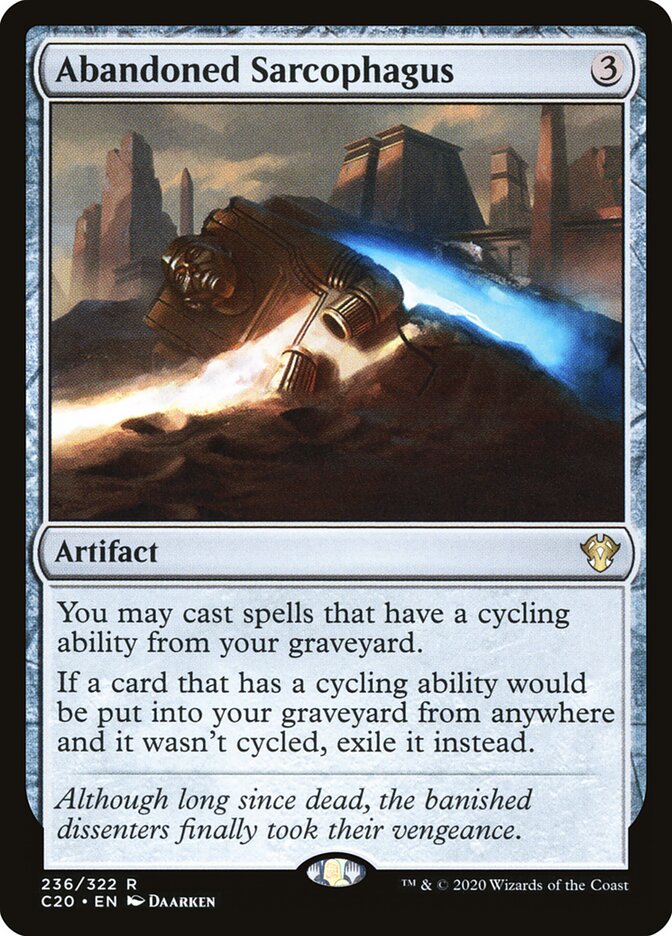 Sarcófago Abandonado / Abandoned Sarcophagus - Magic: The Gathering - MoxLand