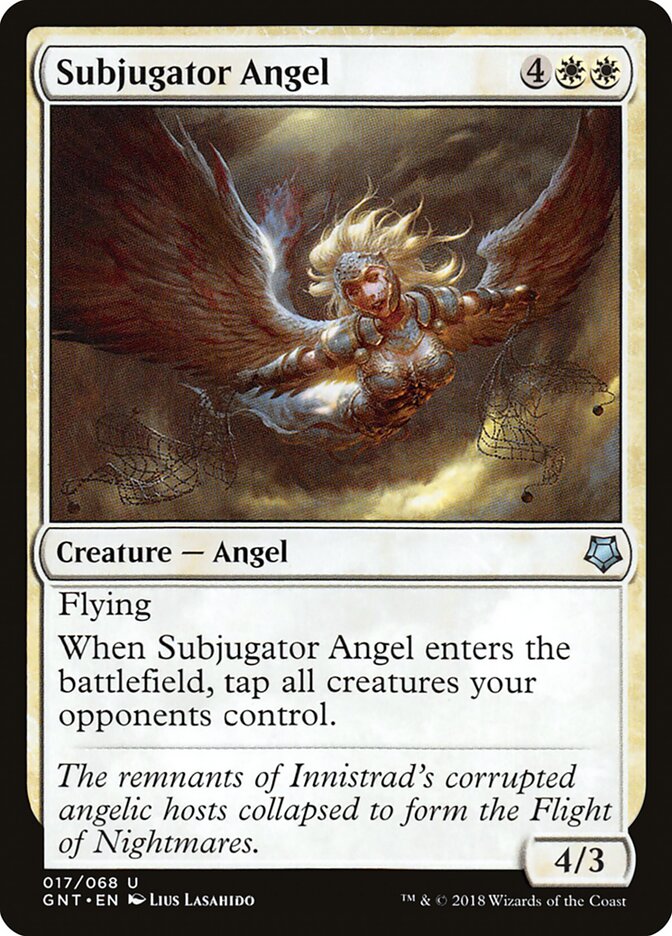 Anjo Subjugador / Subjugator Angel - Magic: The Gathering - MoxLand