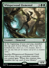 Elemental da Mata Sussurrante / Whisperwood Elemental - Magic: The Gathering - MoxLand