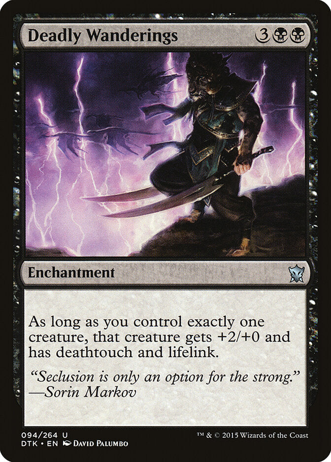 Caminhos Letais / Deadly Wanderings - Magic: The Gathering - MoxLand