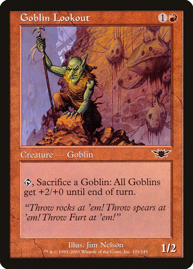 Vigilante Goblin / Goblin Lookout - Magic: The Gathering - MoxLand