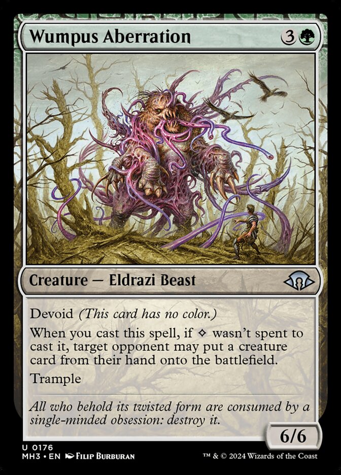 Wumpus Aberração / Wumpus Aberration - Magic: The Gathering - MoxLand