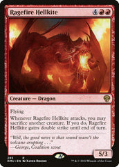 Dragão Avérneo da Fúria Ígnea / Ragefire Hellkite - Magic: The Gathering - MoxLand