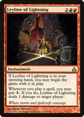 Linha de Força do Relâmpago / Leyline of Lightning - Magic: The Gathering - MoxLand
