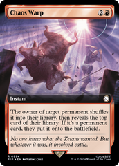 Distorção Caótica / Chaos Warp - Magic: The Gathering - MoxLand