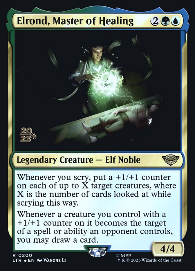 Elrond, Mestre da Cura / Elrond, Master of Healing - Magic: The Gathering - MoxLand