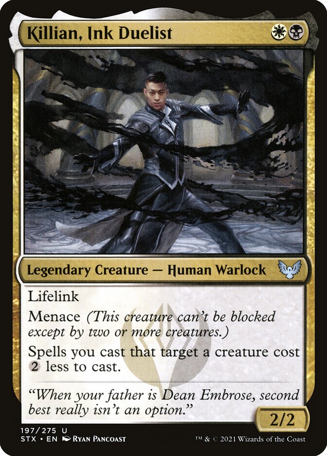 Killian, Duelista do Nanquim / Killian, Ink Duelist - Magic: The Gathering - MoxLand