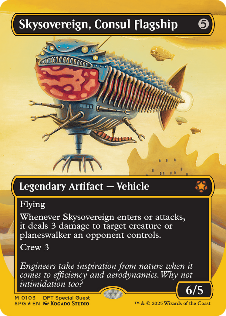 Soberana Celeste, Capitânia do Cônsul / Skysovereign, Consul Flagship - Magic: The Gathering - MoxLand
