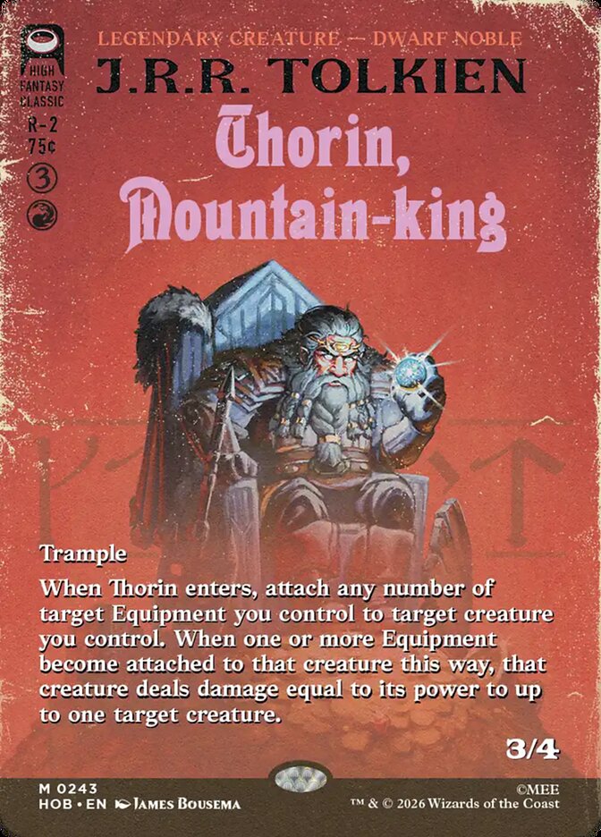 Thorin, Mountain-king - Magic: The Gathering - MoxLand