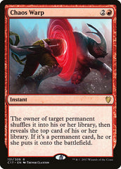 Distorção Caótica / Chaos Warp - Magic: The Gathering - MoxLand