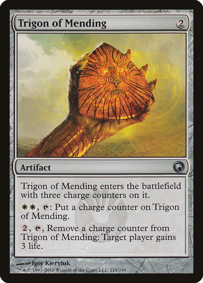 Trígono do Reparo / Trigon of Mending - Magic: The Gathering - MoxLand