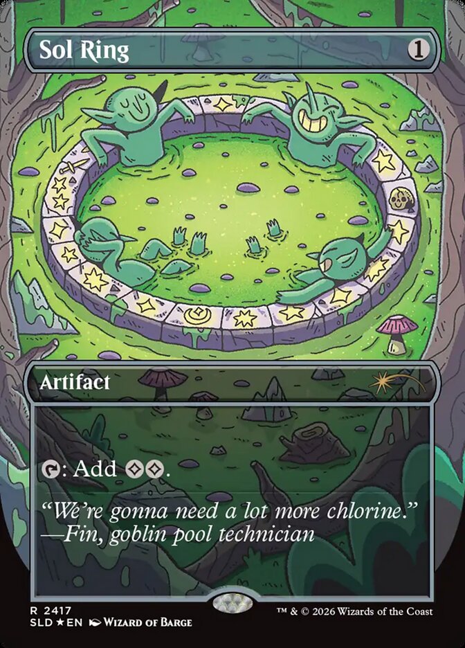 Anel Solar / Sol Ring - Magic: The Gathering - MoxLand