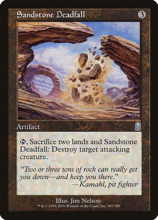 Fosso-Armadilha de Arenito / Sandstone Deadfall - Magic: The Gathering - MoxLand