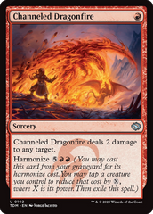 Fogo Dracônico Canalizado / Channeled Dragonfire - Magic: The Gathering - MoxLand