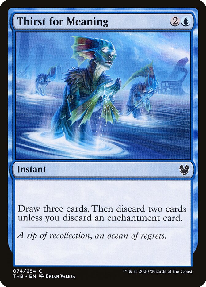Sede de Significado / Thirst for Meaning - Magic: The Gathering - MoxLand