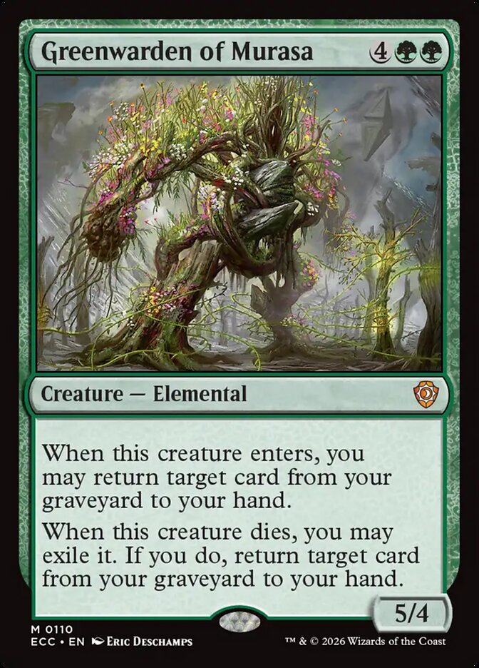 Guardião da Flora de Murasa / Greenwarden of Murasa - Magic: The Gathering - MoxLand
