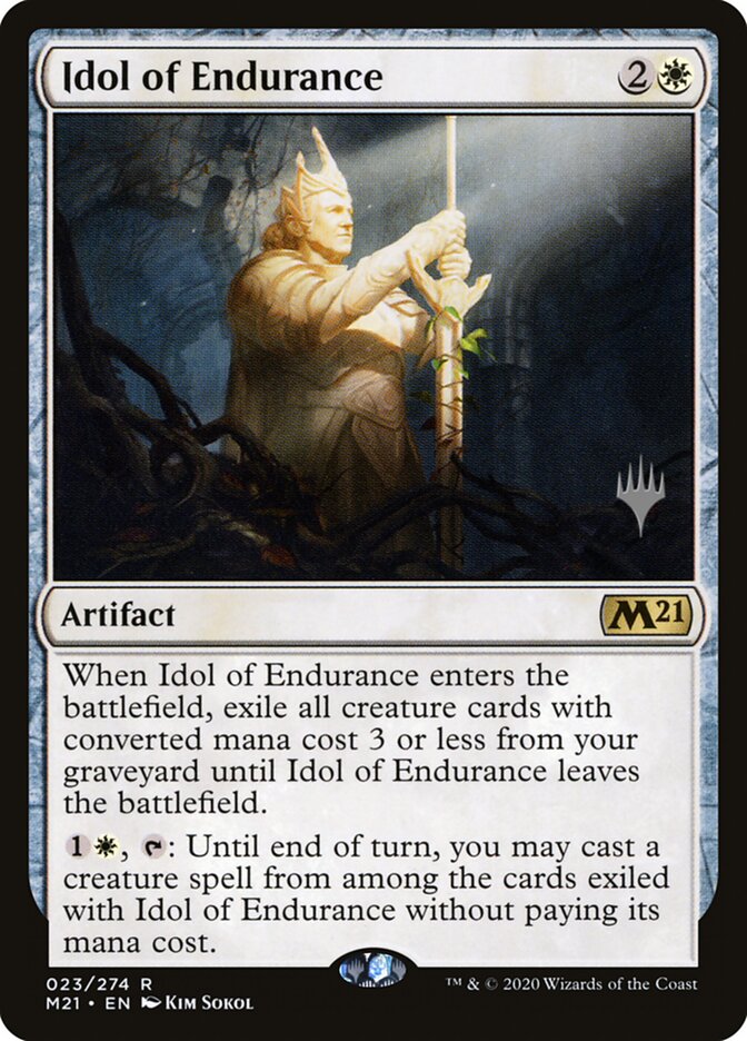 Ídolo de Resistência / Idol of Endurance - Magic: The Gathering - MoxLand