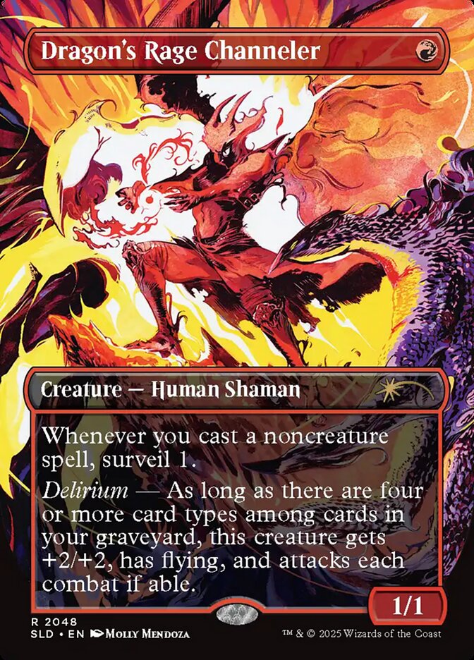 Canalizadora da Ira do Dragão / Dragon's Rage Channeler - Magic: The Gathering - MoxLand
