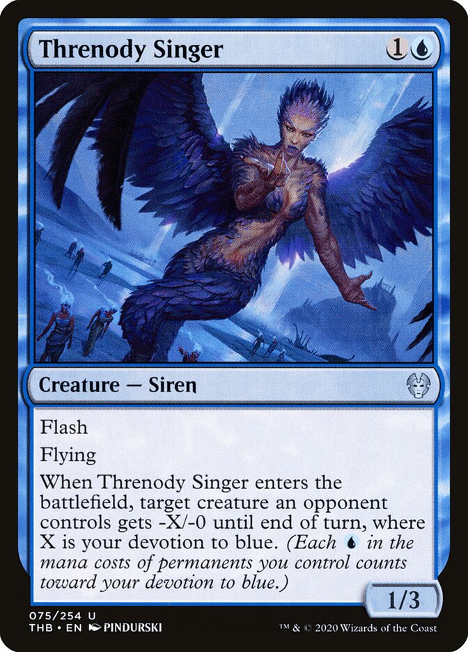 Cantora de Trenodias / Threnody Singer - Magic: The Gathering - MoxLand