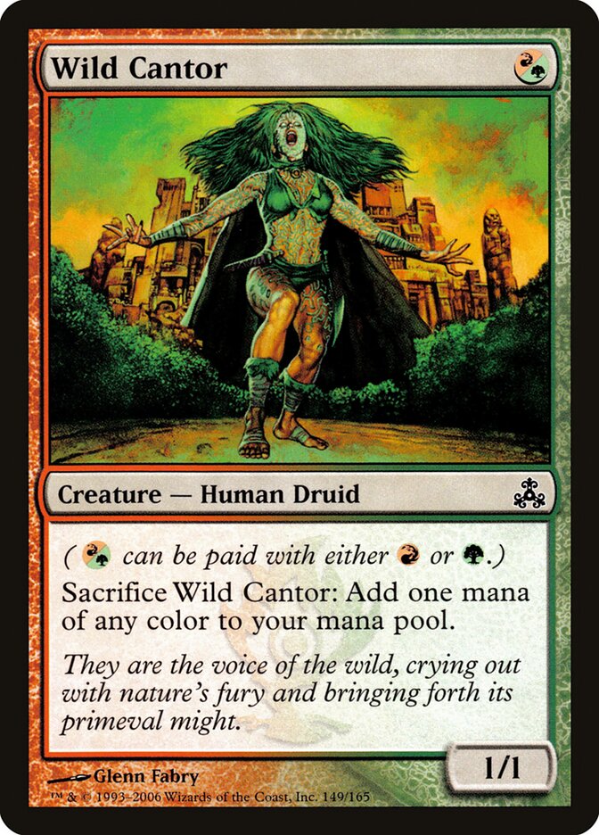 Precentora Selvagem / Wild Cantor - Magic: The Gathering - MoxLand