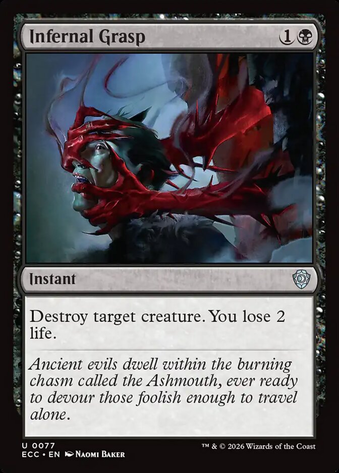 Garras Infernais / Infernal Grasp - Magic: The Gathering - MoxLand