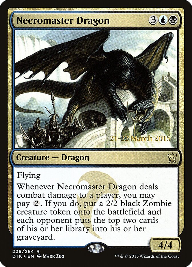 Dragoa Necromestra / Necromaster Dragon - Magic: The Gathering - MoxLand