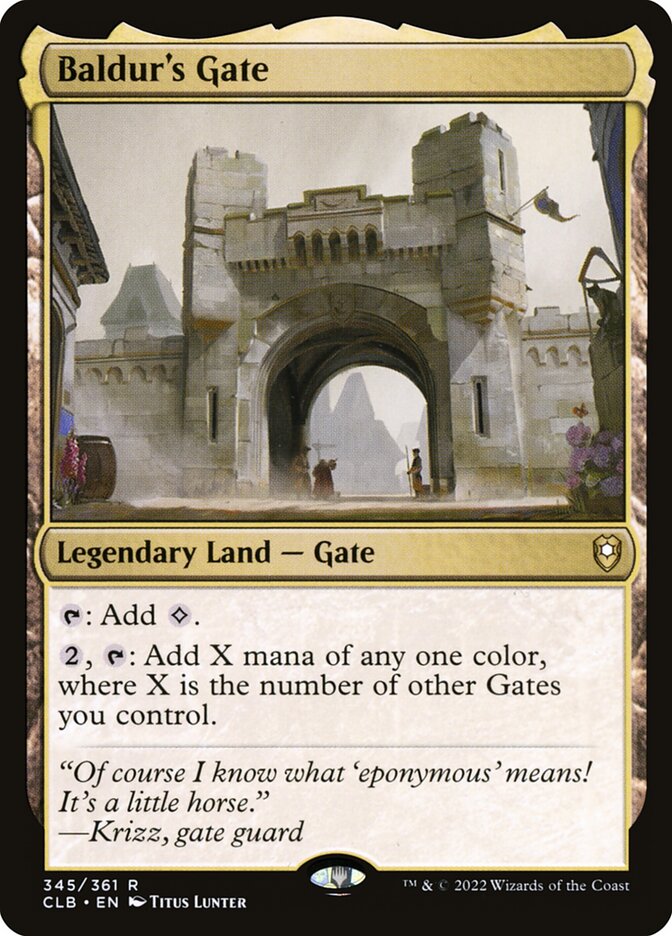 Portal de Baldur / Baldur's Gate - Magic: The Gathering - MoxLand