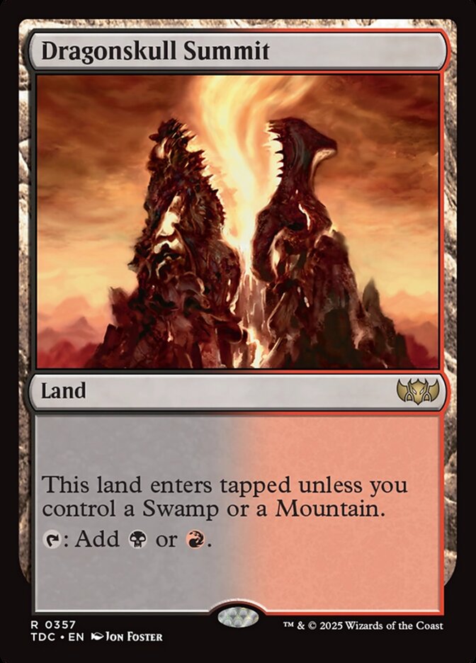 Pico da Caveira de Dragão / Dragonskull Summit - Magic: The Gathering - MoxLand