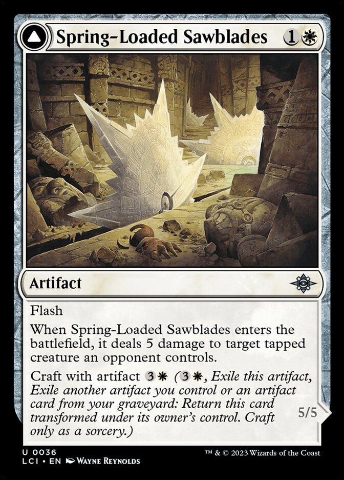 Serra de Mola / Spring-Loaded Sawblades - Magic: The Gathering - MoxLand