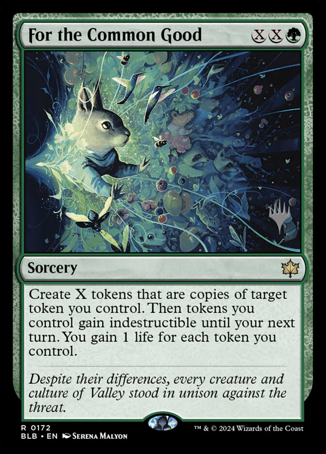 For the Common Good - Magic: The Gathering - MoxLand