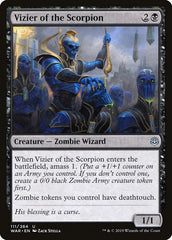 Vizir do Escorpião / Vizier of the Scorpion - Magic: The Gathering - MoxLand