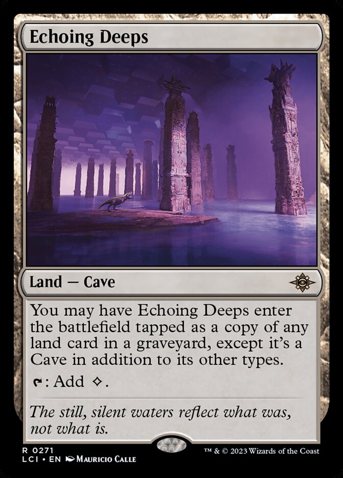 Profundezas Ecoantes / Echoing Deeps - Magic: The Gathering - MoxLand