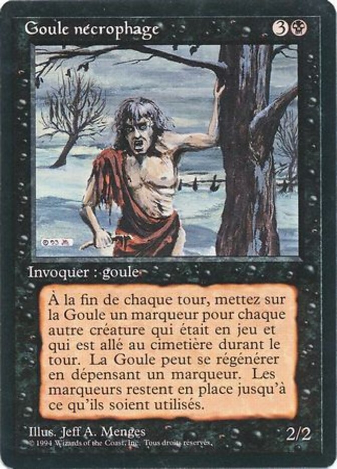 Carniçal Necrófago / Scavenging Ghoul - Magic: The Gathering - MoxLand