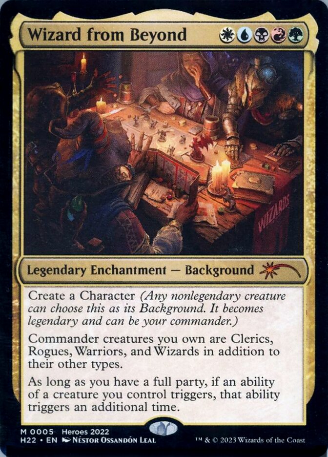 Wizard from Beyond - Magic: The Gathering - MoxLand