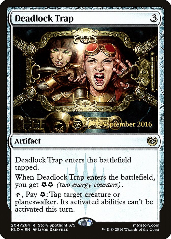 Armadilha Inescapável / Deadlock Trap - Magic: The Gathering - MoxLand
