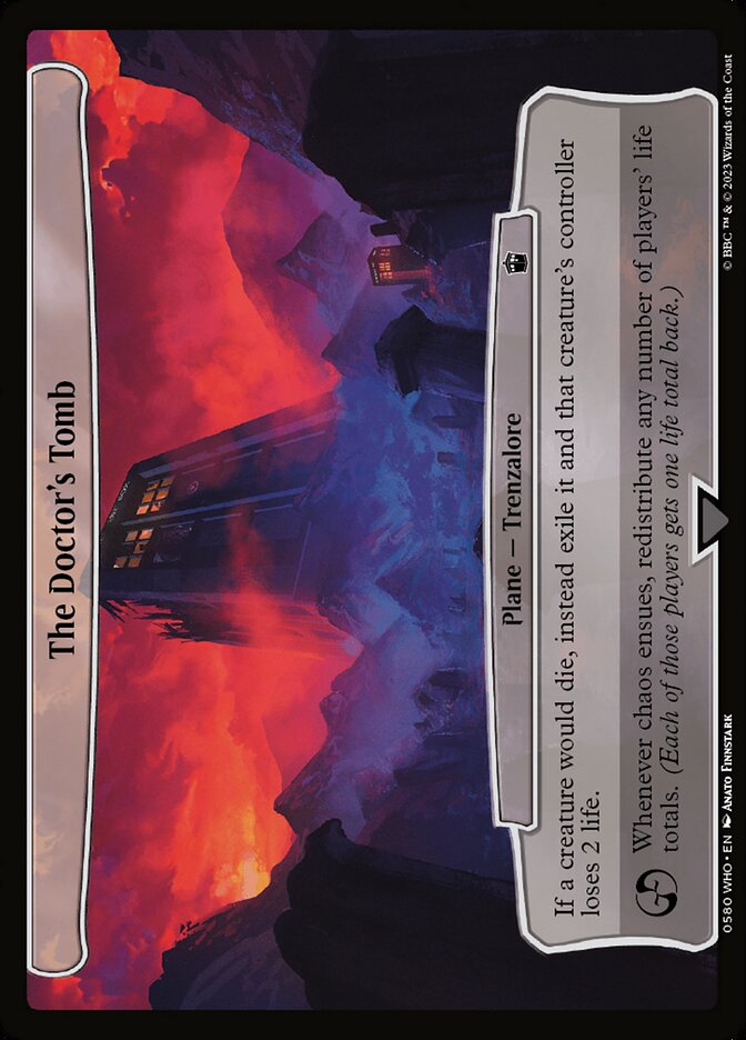 The Doctor's Tomb - Magic: The Gathering - MoxLand