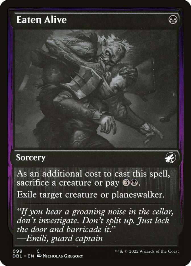 Comido Vivo / Eaten Alive - Magic: The Gathering - MoxLand