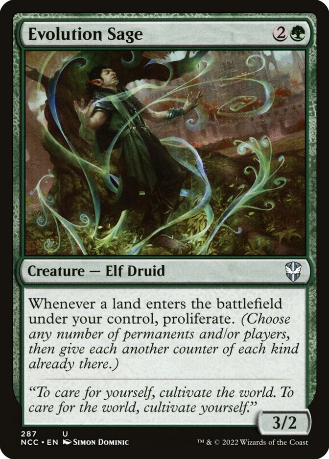 Sábio da Evolução / Evolution Sage - Magic: The Gathering - MoxLand