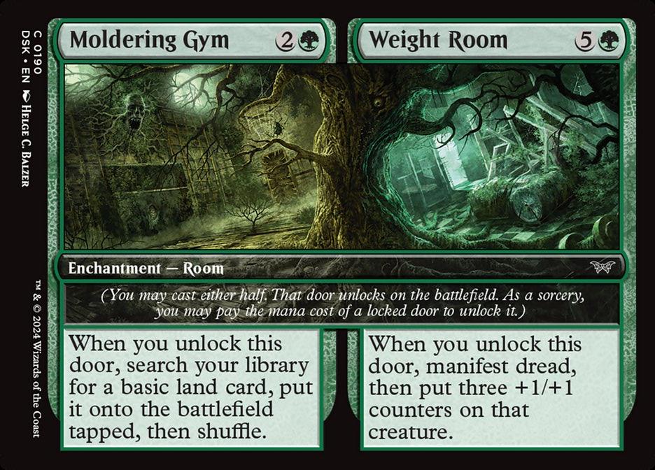 Academia Moldadora / Sala dos Pesos / Moldering Gym / Weight Room - Magic: The Gathering - MoxLand