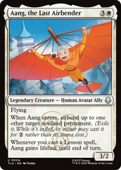 Aang, o Último Dobrador de Ar / Aang, the Last Airbender - Magic: The Gathering - MoxLand
