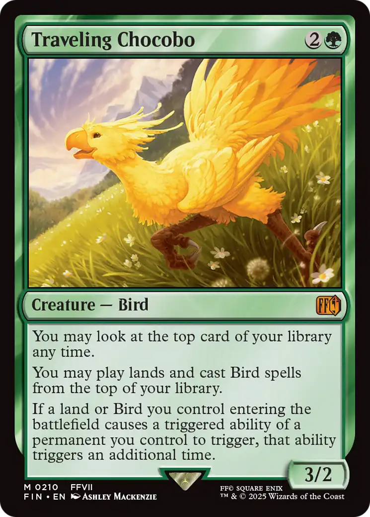 Chocobo Viajante / Traveling Chocobo - Magic: The Gathering - MoxLand