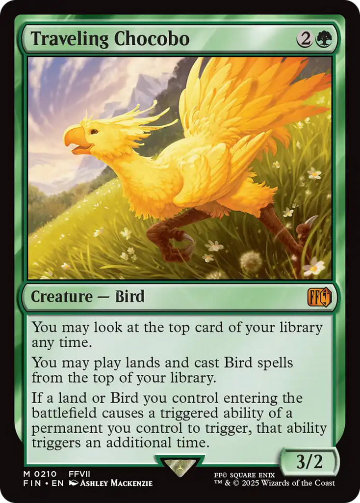 Traveling Chocobo マジック：ザ・ギャザリング Chocobo Viajante / Traveling Chocobo | MoxLand